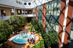 Patio w budynku „Collegium Administrativum”