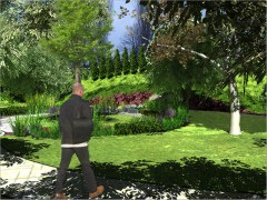 Wizualizacja Ogrodów WSPiA