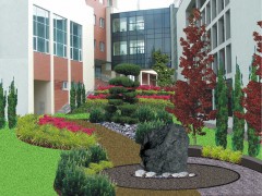 Wizualizacja Ogrodów WSPiA